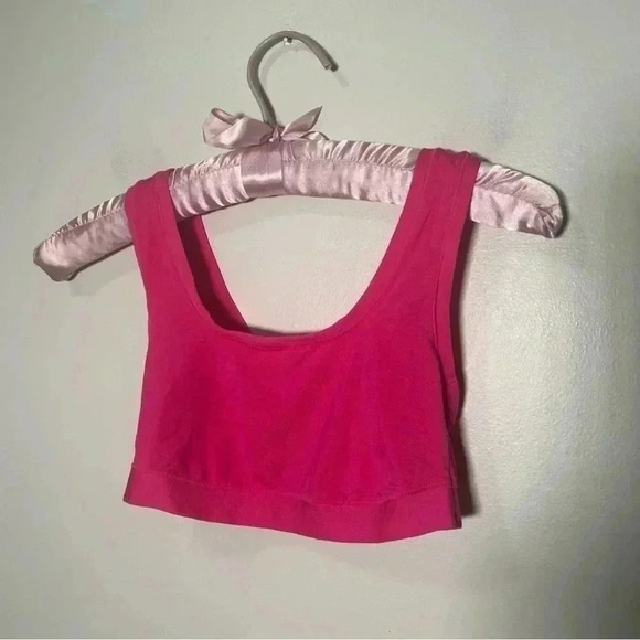 NWOT DKNY  Barbie Pink Cotton Bralette S - Picture 3 of 6